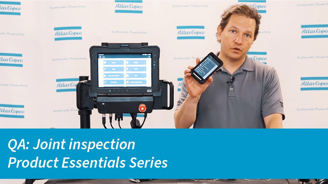 QA: STbench/STpad/STpalm Joint inspection | Atlas Copco