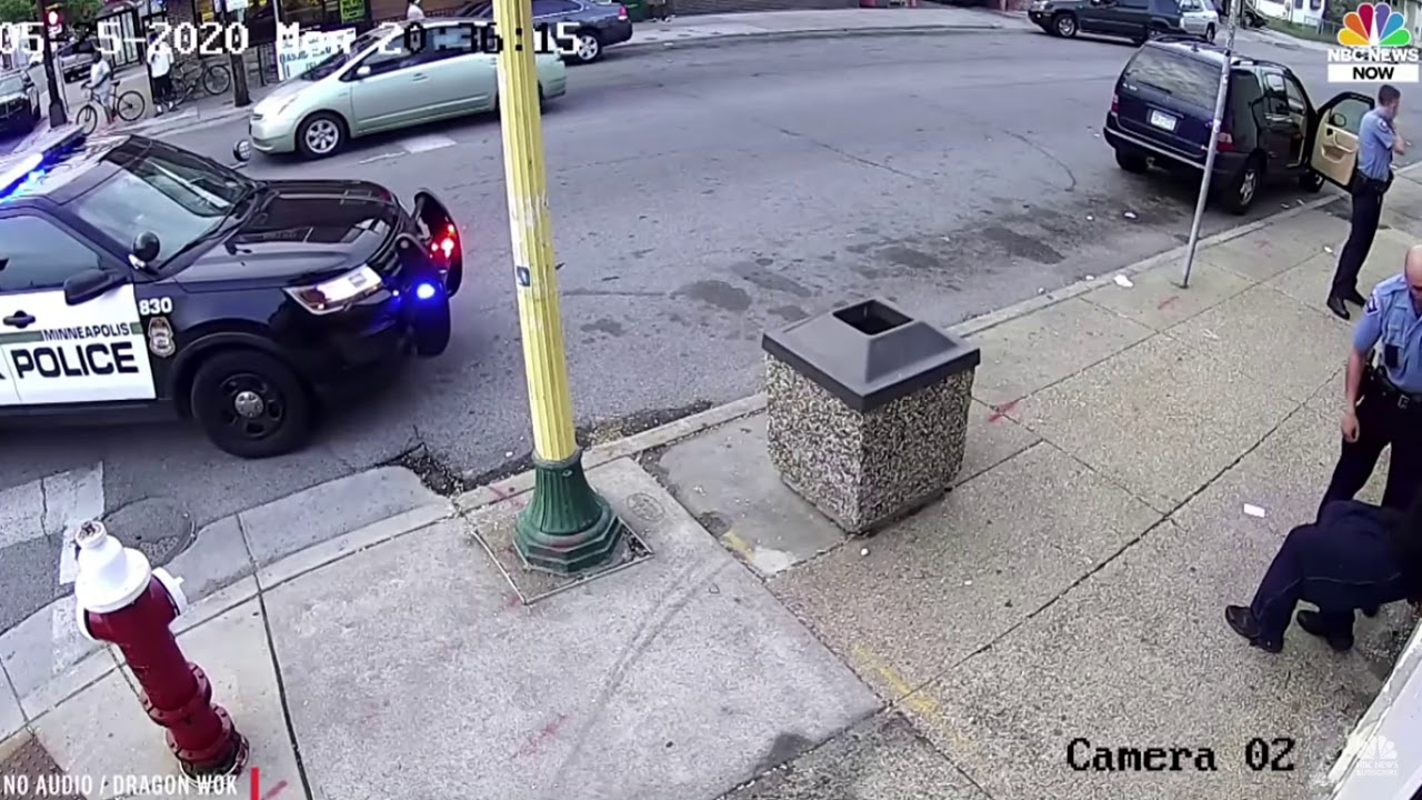 New Security Video Shows Events Leading Up To George Floyd's Arrest   NBC News