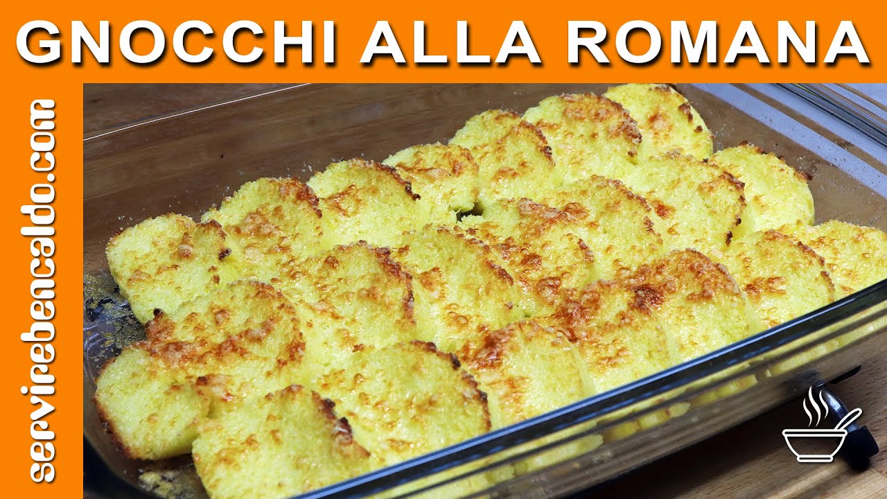Come fare facilmente gli GNOCCHI ALLA ROMANA... Favolosi!!!!
