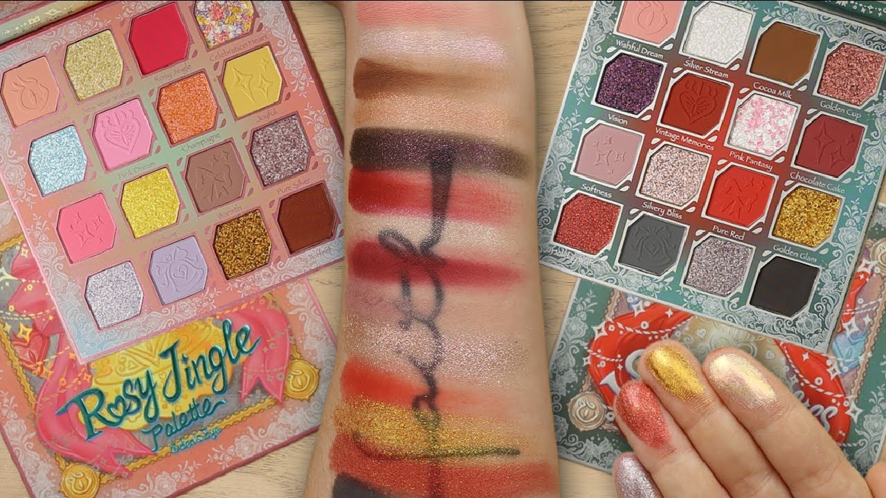 Oden's Eye Holiday Palettes Swatch Party✨