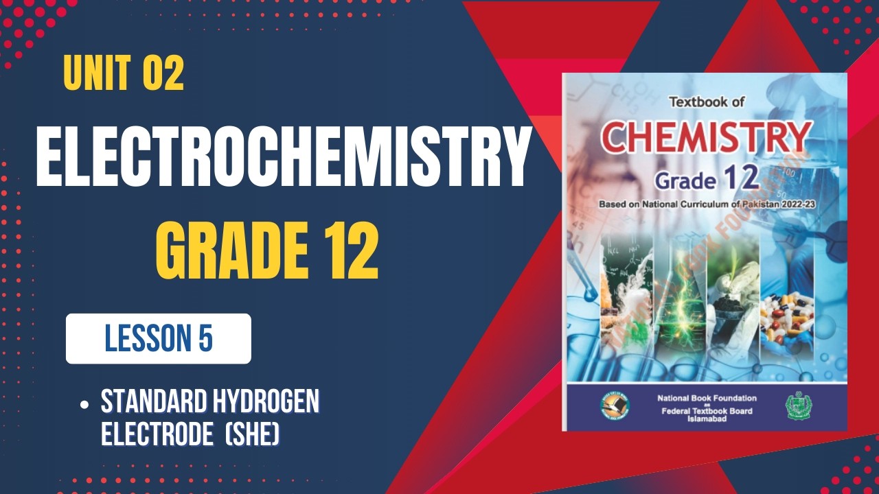 Unit 2 | Electrochemistry | Standard Hydrogen Electrode | SHE | Grade 12 | New syllabus 
