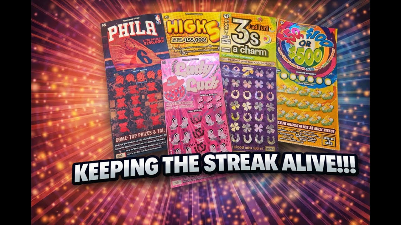 ‼️  Lady Luck, High 5 & MORE - PA Lottery Scratch-Offs!! ‼️