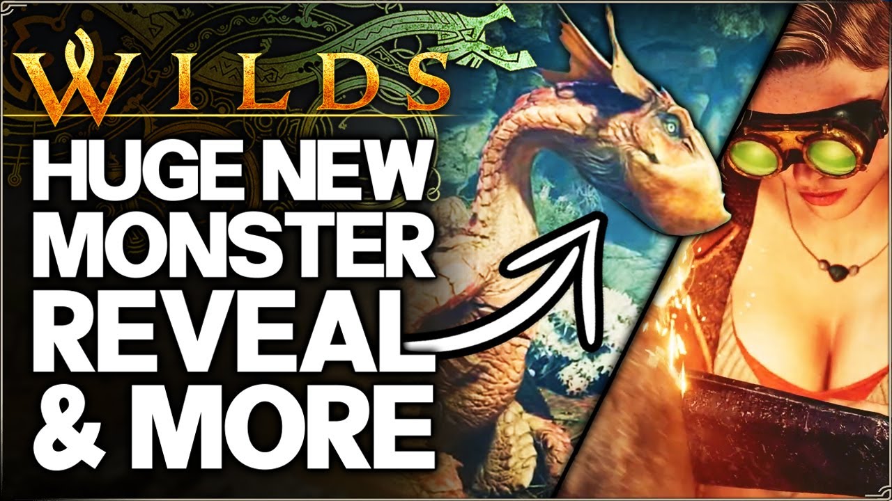 2ND NEW MONSTER HUNTER WILDS TRAILER - Big NEW MONSTER Reveal, New Gameplay, Open World & More!