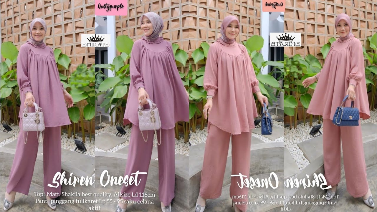 MODEL GAMIS TERBARU | MODEL ONE SET TERBARU