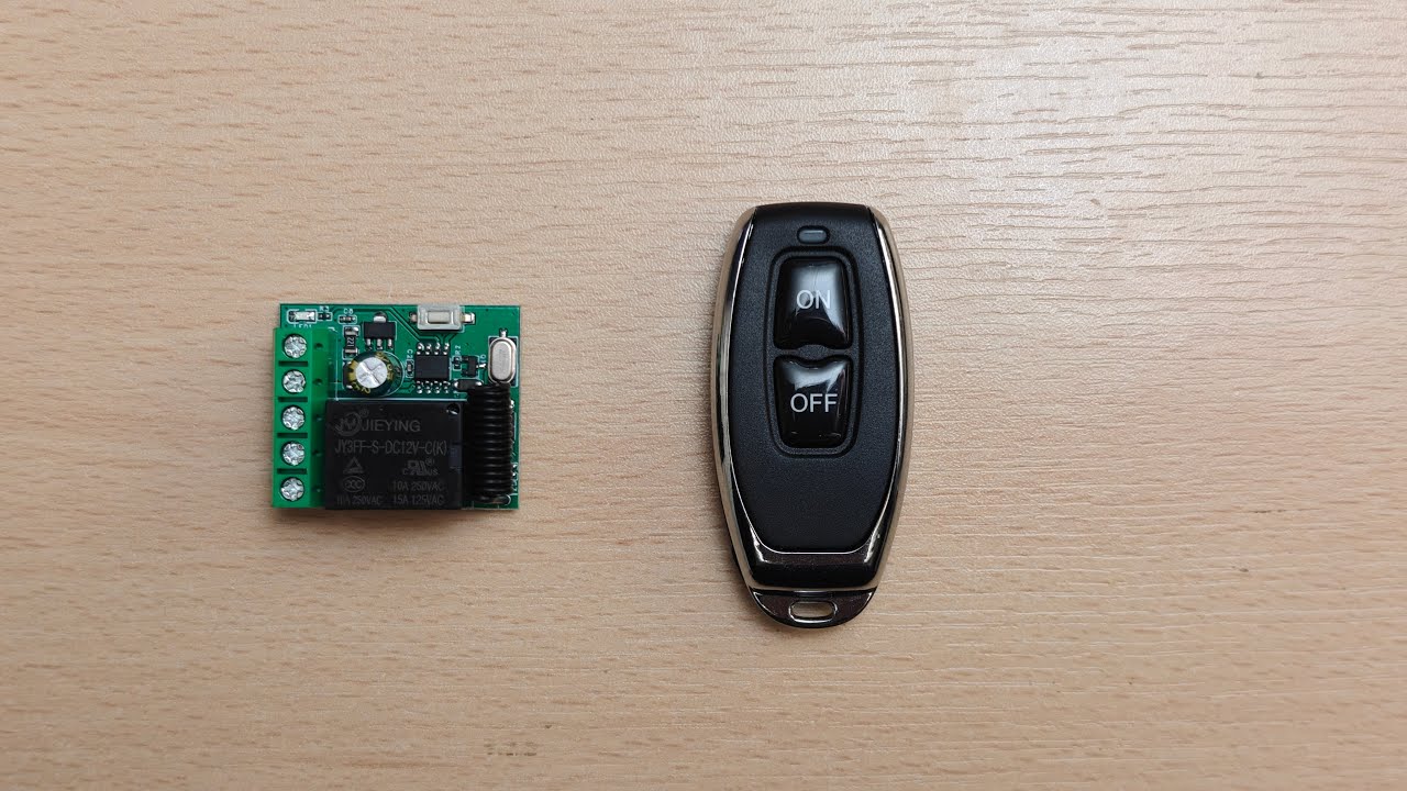 Fixing a 12V AliExpress Relay Module Remote | Latched mode issue