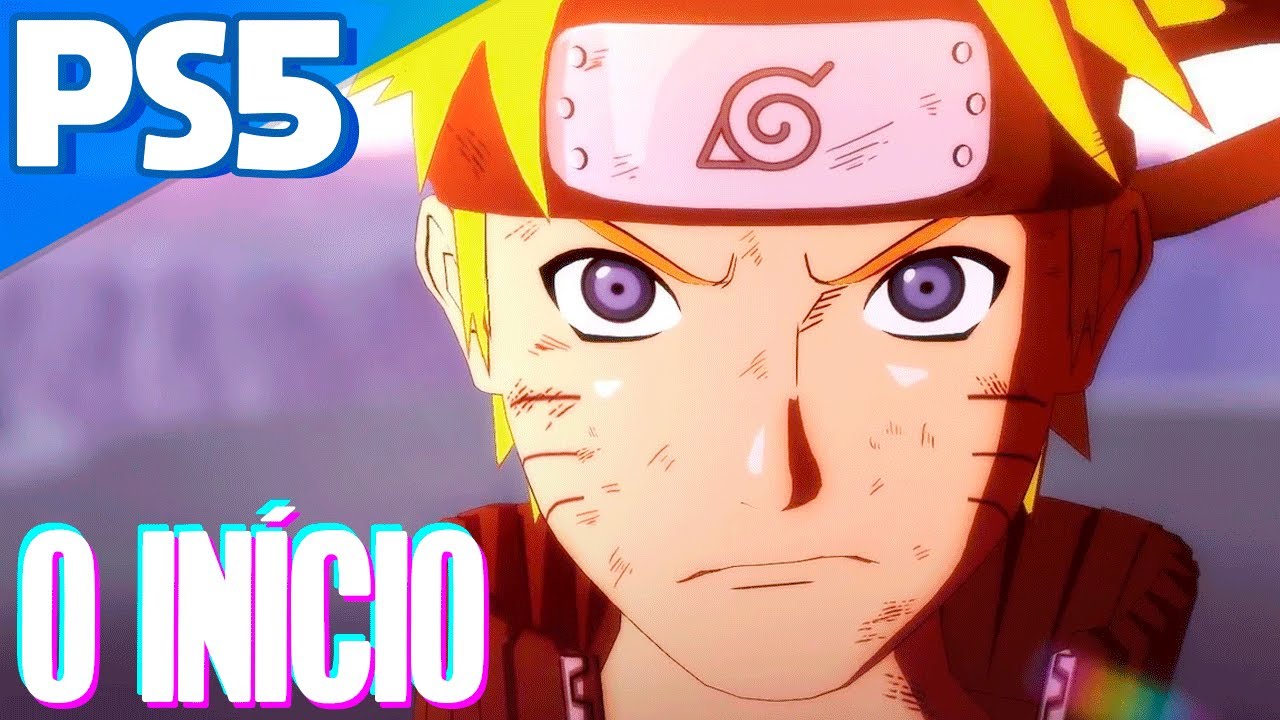 Joguei NARUTO no PLAYSTATION 5 Sem Saber NADA de Naruto - Naruto Ultimate Ninja Storm 4 - O Início