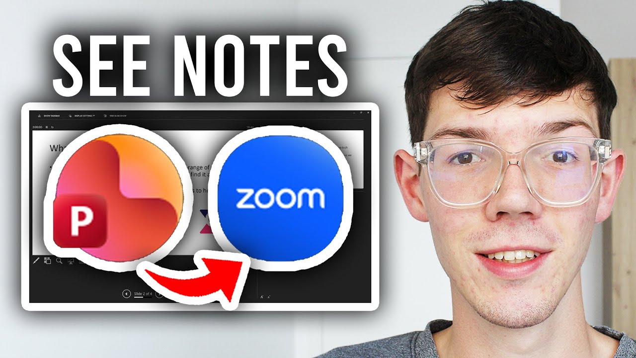 How To See Presentation Notes While Presenting PowerPoint In Zoom - Step By Step