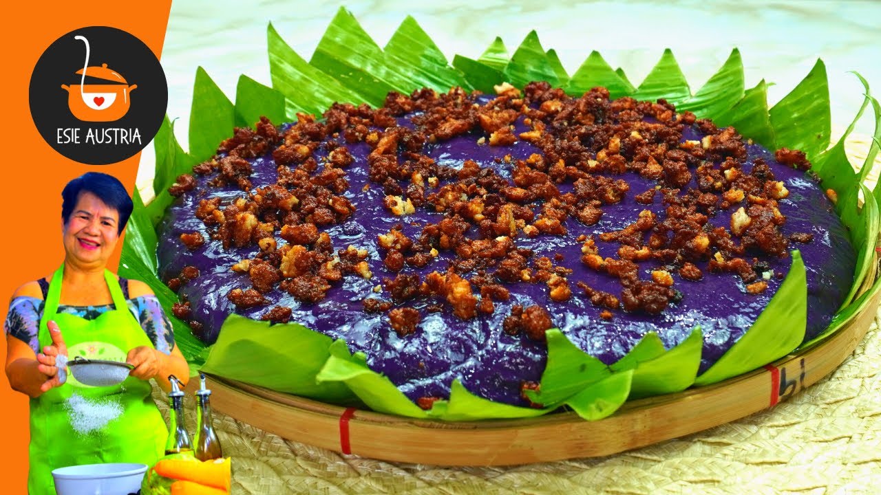 Classic Kalamay Ube | Ube kalamay recipe | Kakanining Pinoy | Meriyendang Pinoy Idea