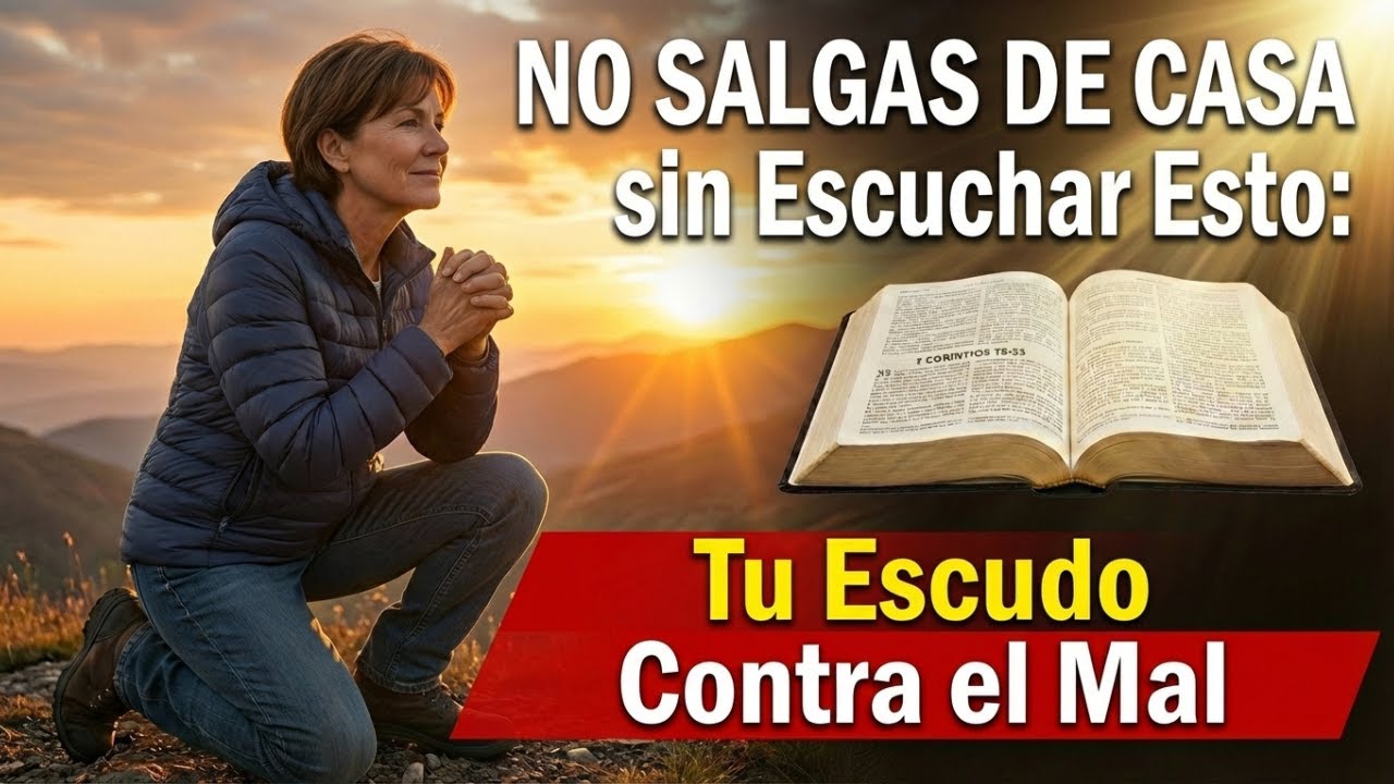NO SALGAS DE CASA sin Escuchar Esto: Tu Escudo Contra el Mal