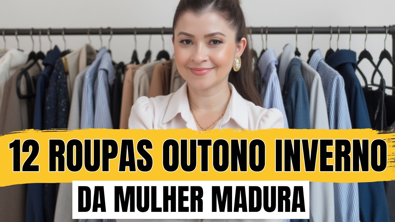 12 ROUPAS OUTONO INVERNO QUE VALORIZAM A MULHER MADURA