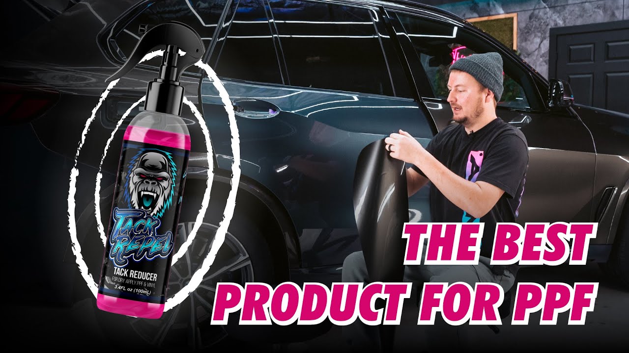 The Best Product For Installing Color PPF and Vinyl Wraps - Tack Repel