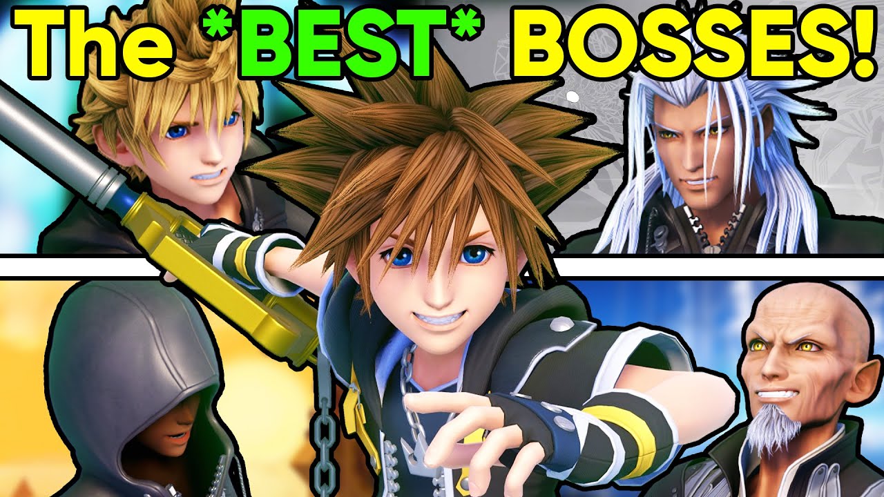 The 10 *BEST* Kingdom Hearts Boss Battles!