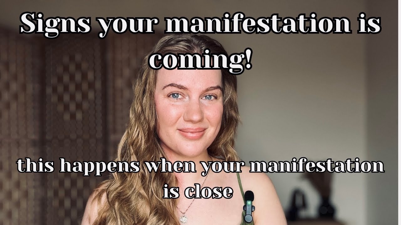 Signs your manifestation is close  #manifestation #signsfromtheuniverse #lawofattraction #signs 