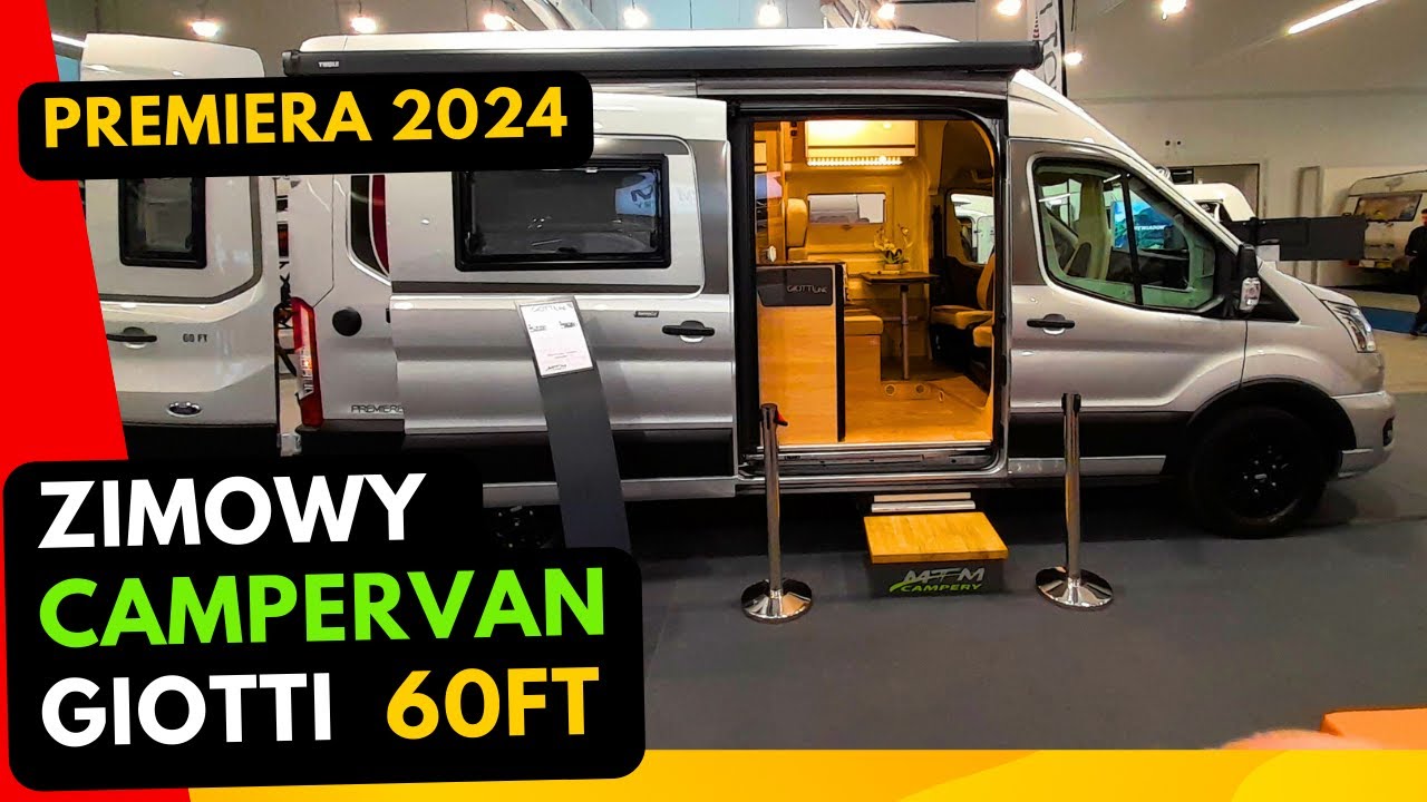 Zimowy CamperVAN  GIOTTI 60FT  Premiera 2024
