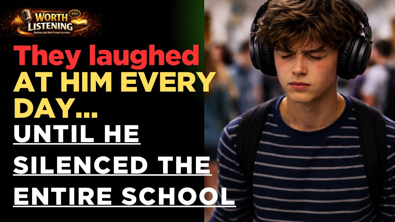 They laughed at him every day… until he silenced the entire school! 