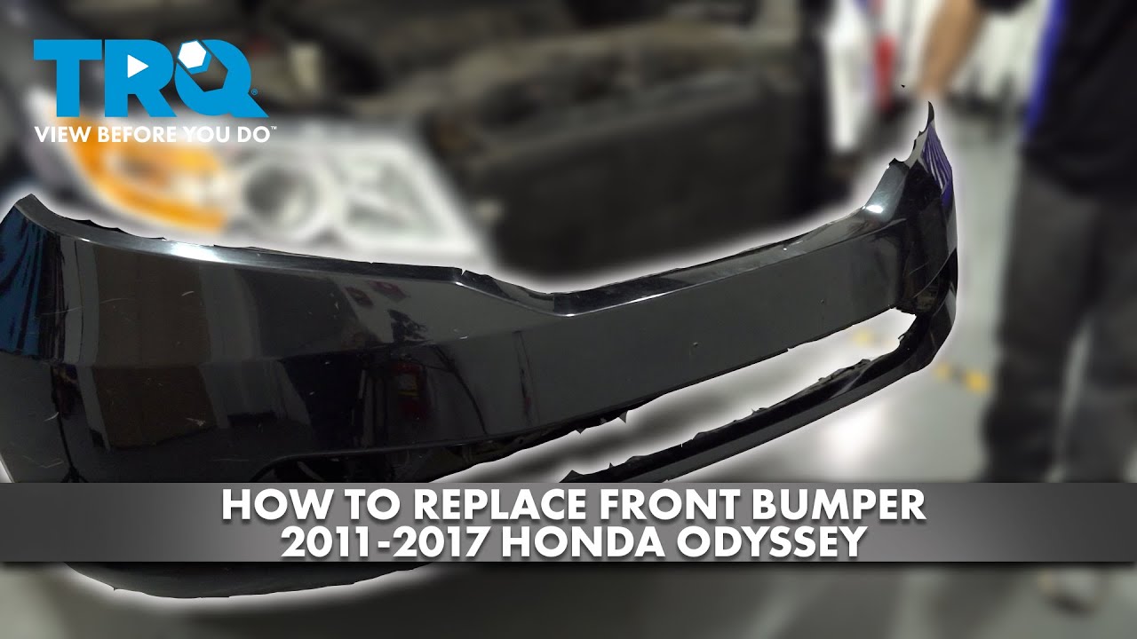 How to Replace Front Bumper 2011-2017 Honda Odyssey