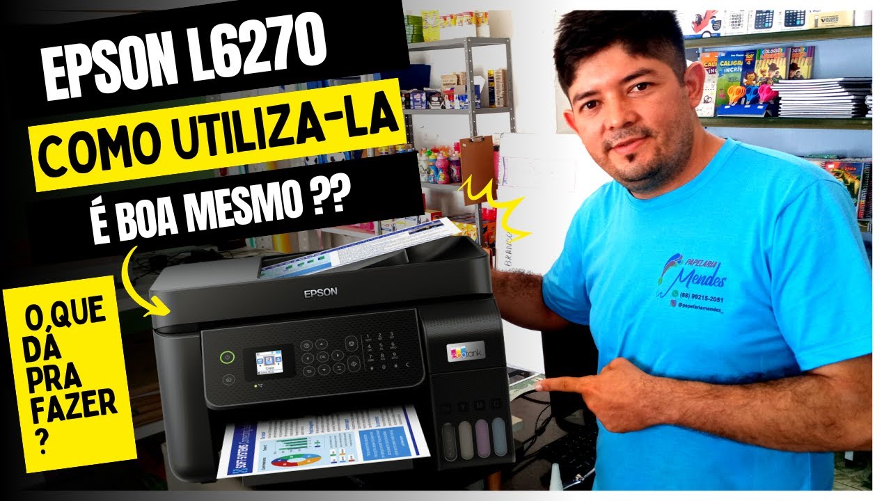Принтер Epson L6270 хорош? См. его основные функции.