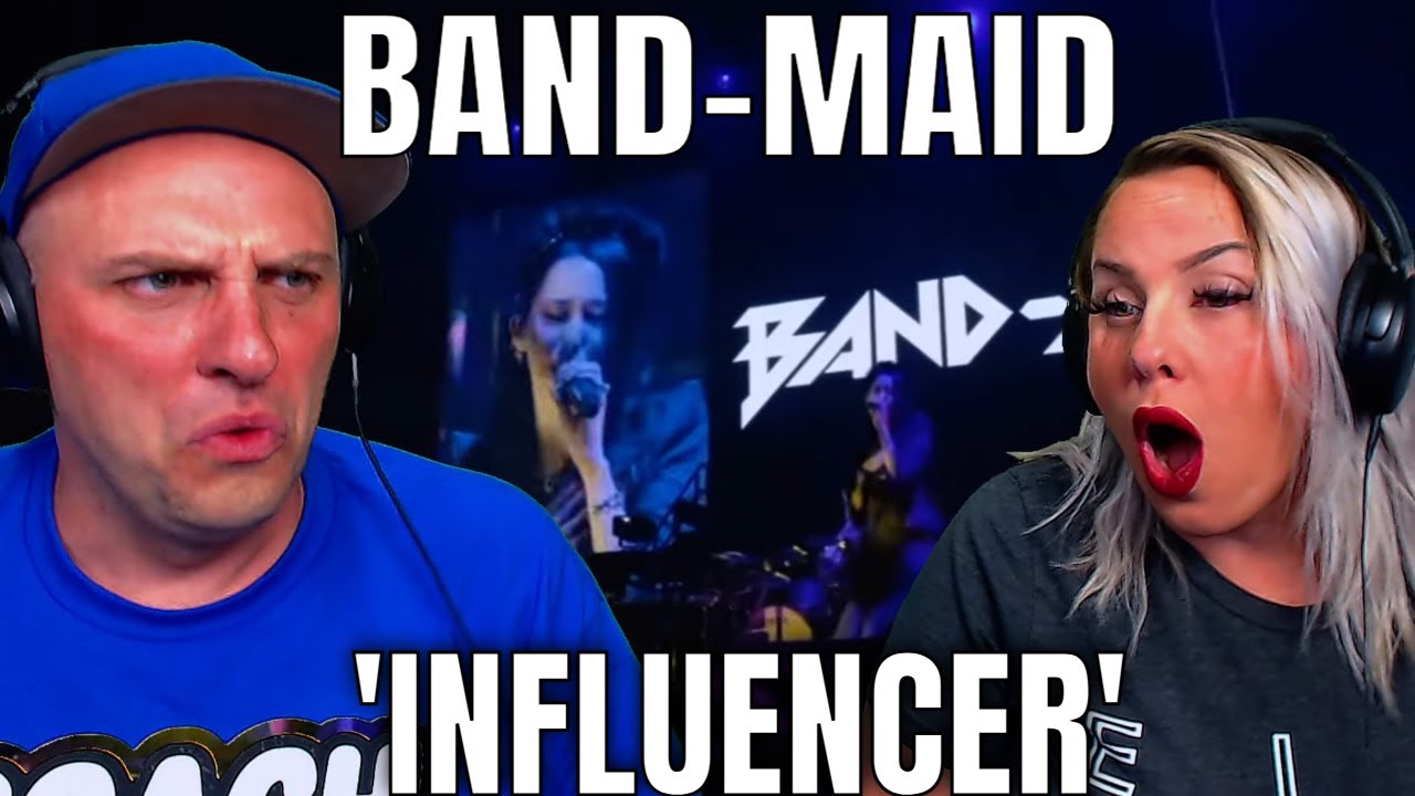 BAND-MAID: «INFLUENCER» на Yokohama Arena 2023 (🎸🤘 Kobato летит высоко 🤘🎸) РЕАКЦИИ THE WOLF HUNTERZ