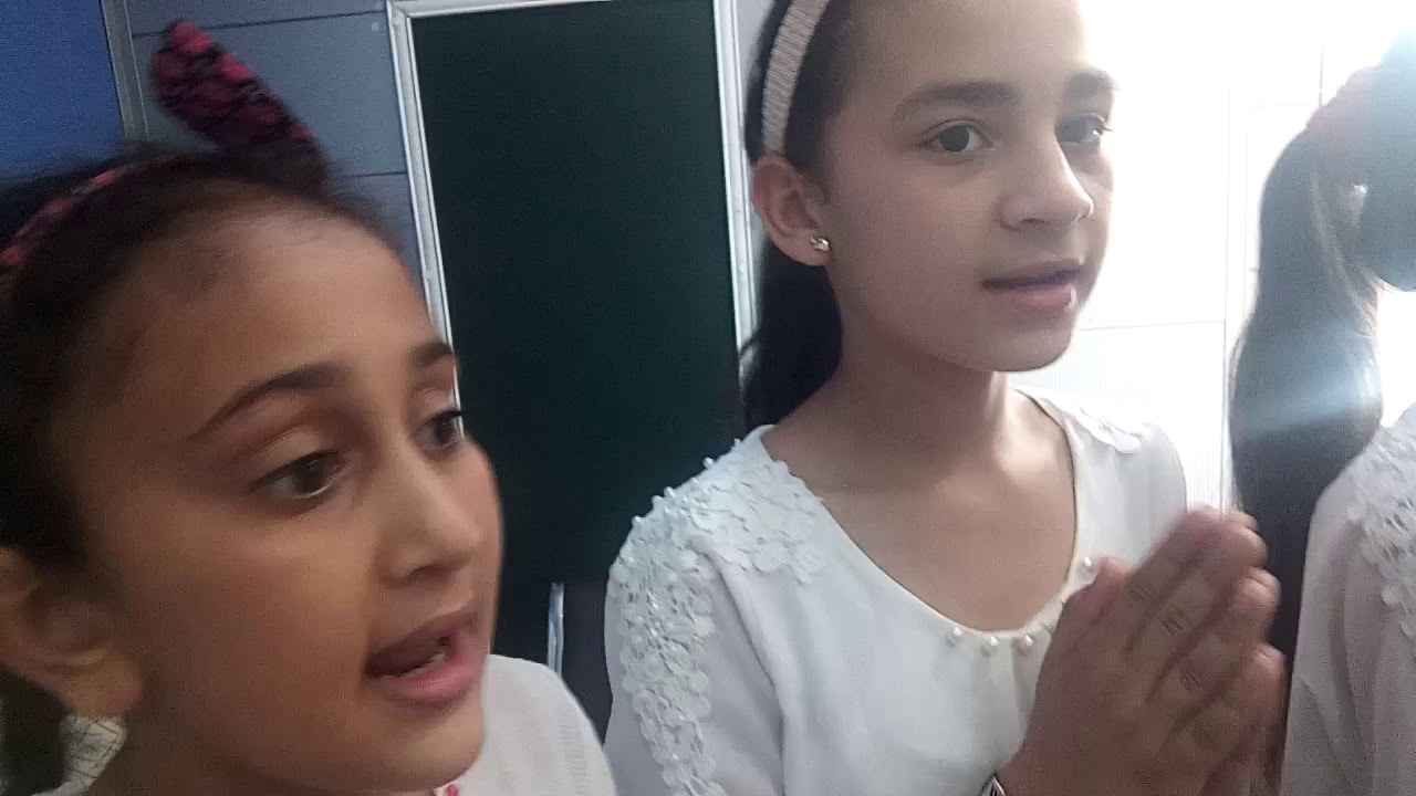 شكرا استاذي.اداء براعم مدرسة حمداش باذاعة البويرة