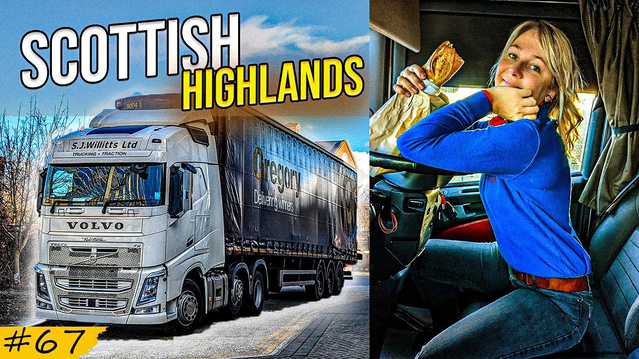 ШОТЛАНДИЯ►#67 #дальнобойщик #грузовик #stobart