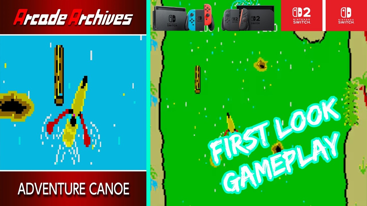 Arcade Archives ADVENTURE CANOE – Nintendo Switch / Switch 2 Gameplay