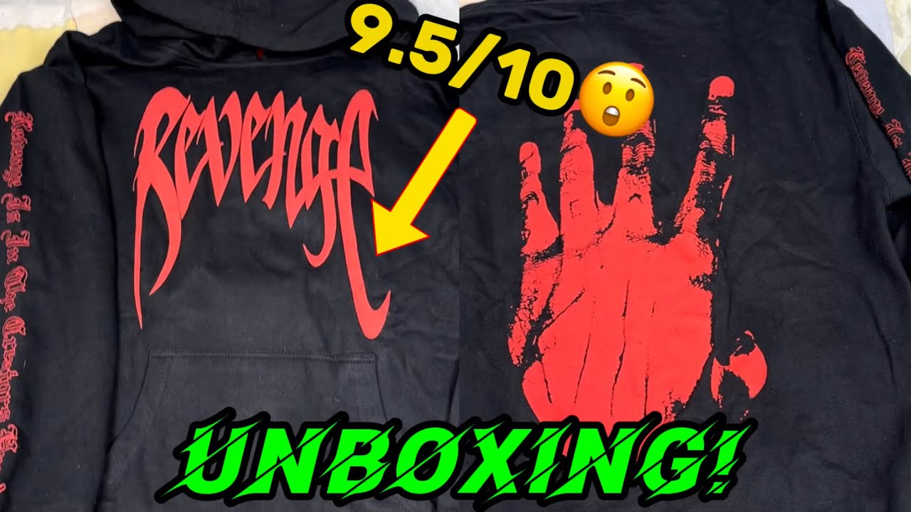 Revenge Kill Hoodie Unboxing! (VNDS 2017 XXXTentacion Touring Bred)