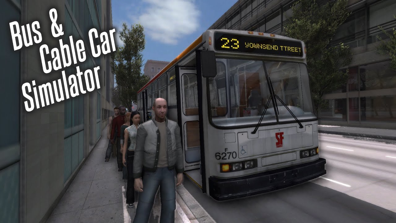 Bus & Cable Car Simulator: San Francisco. Bus Line 23. Первый рейс!