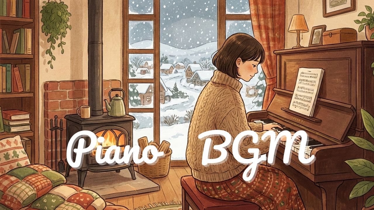 【Piano BGM】Relaxing Winter Piano