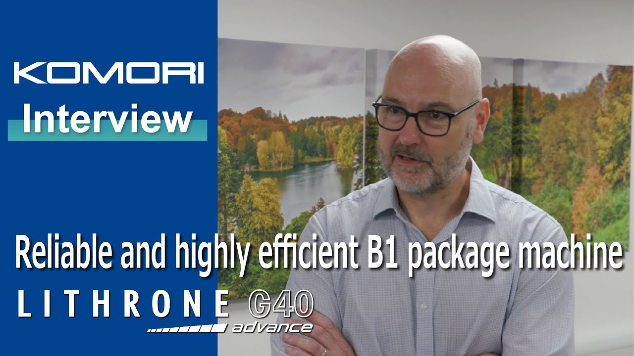 Blackmore: Reliable Komori machines achieve environmentally friendly package printing