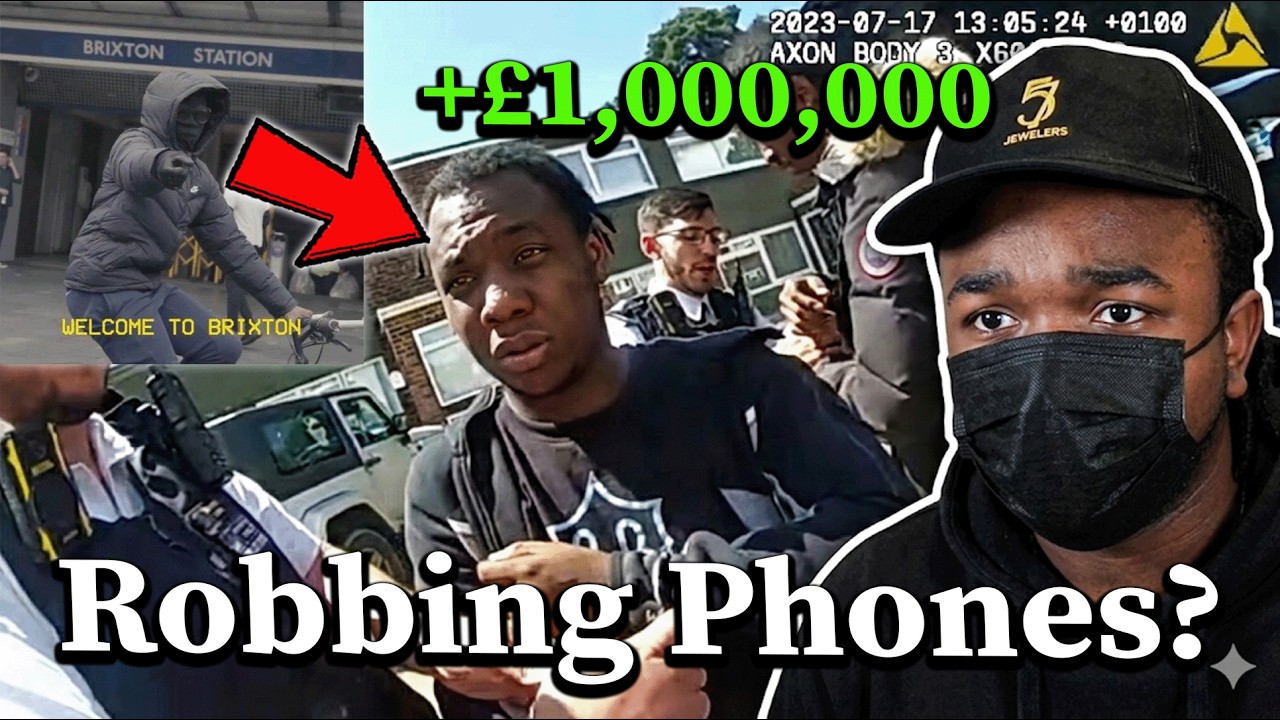 Millionaire UK Drill Rapper Arrested For Phone Robbery... Leaked Footage!