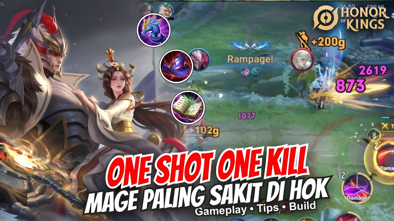 MAGE PALING SAKIT DI HOK ?? | Gan & Mo Honor Of Kings | HOK Tips Build & Gameplay