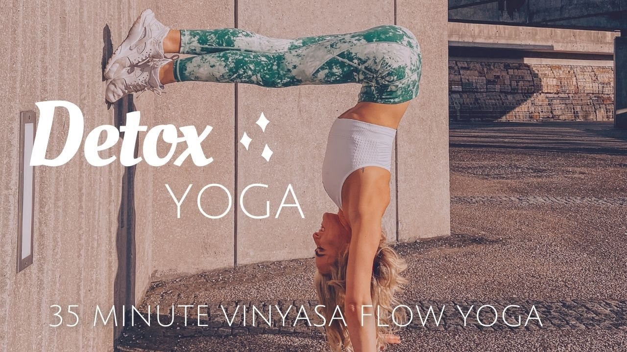DETOX YOGA | 35 Minute Vinyasa Flow Yoga | Jess Mackenzie Yoga