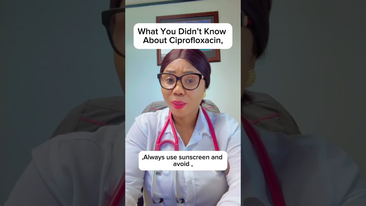 What You Didn&rsquo;t Know About Ciprofloxacin, (antibiotics) #health #badge99 #nursingstudent #cipro