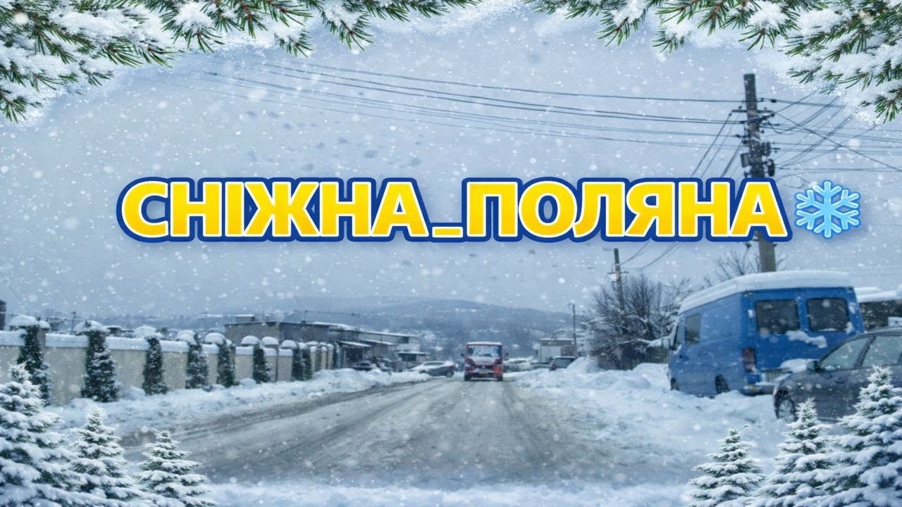 ✨20.012026 ✨СНІЖНА _ПОЛЯНА ❄️