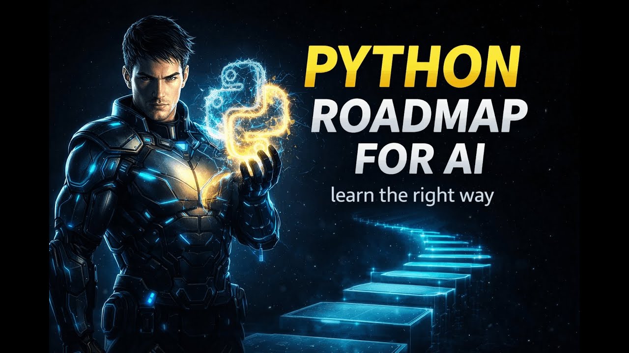 Python Roadmap for AI 🚀 | Learn Python the Right Way