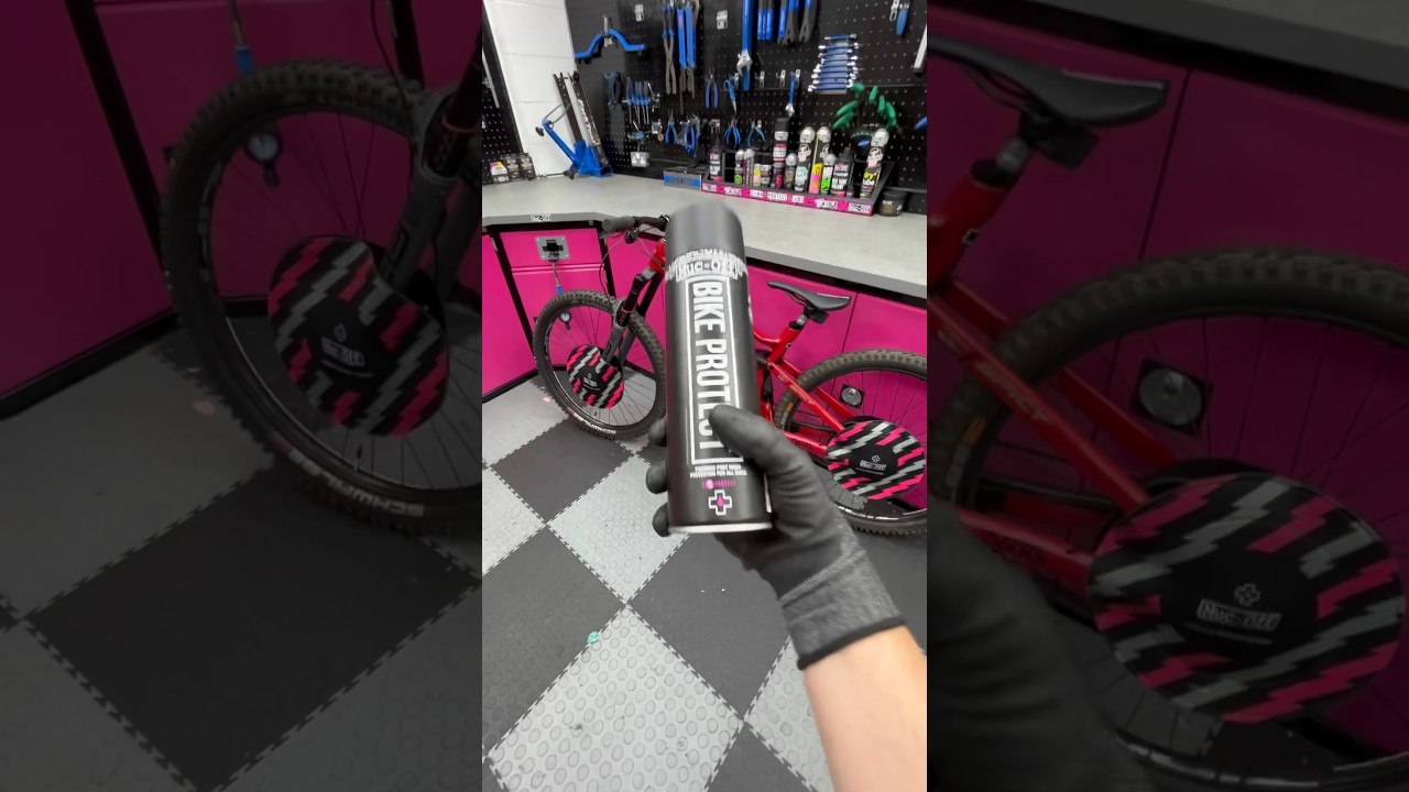 BIKE PROTECT- Love potion for your two-wheeled companion. Protect your bike with #MucOff. #fyp