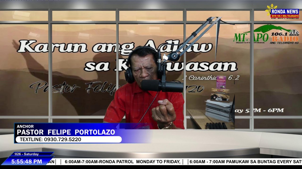 KARUN ANG ADLAW SA KALUWASAN!