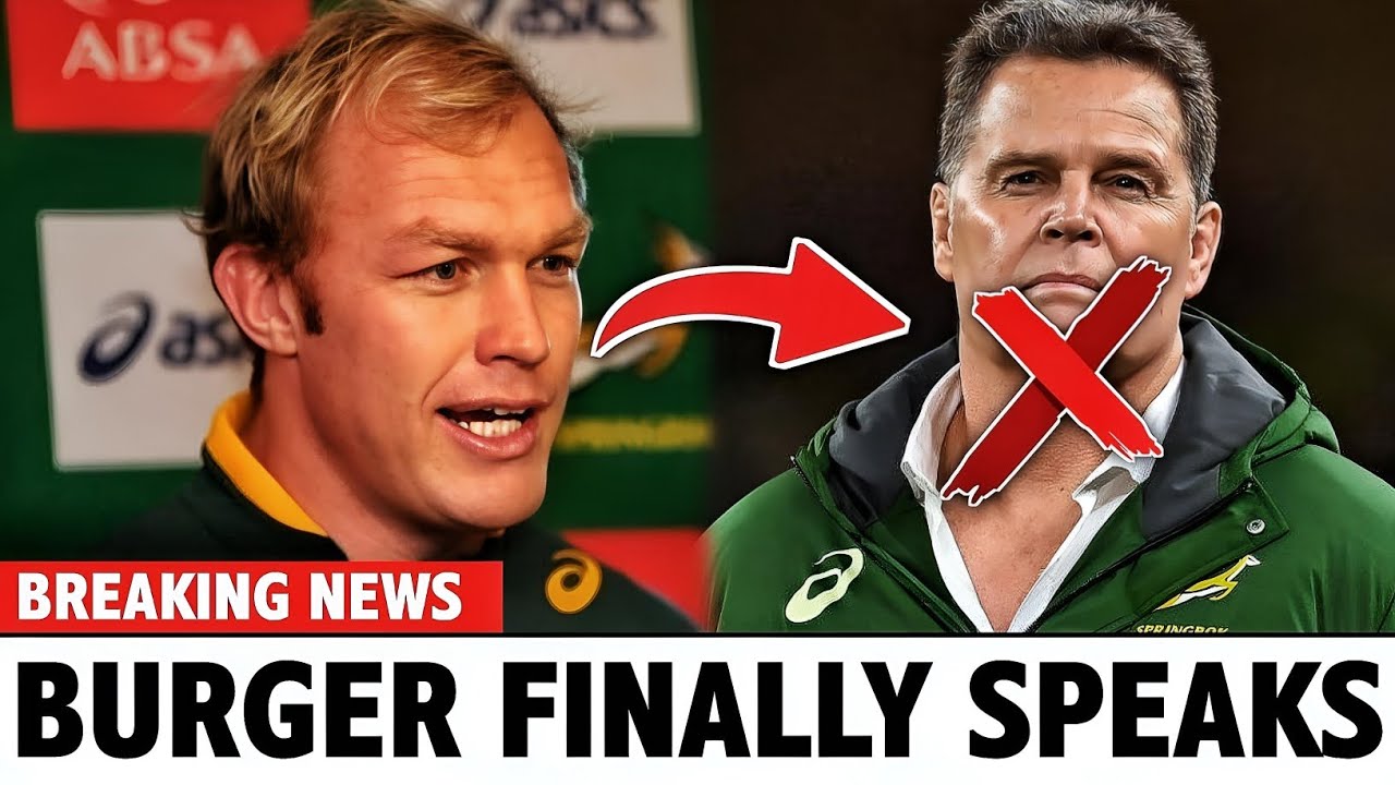😱🔥 BREAKING: SPRINGBOKS LEGEND DROPS BOMBSHELL ON RASSIE'S SECRET TEAM PLAN, NOBODY SAW THIS COMING!