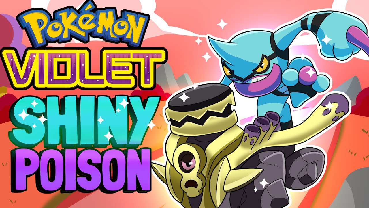 Attempting a Hardcore Nuzlocke of Pokémon violet using only SHINY Poison Pokémon
