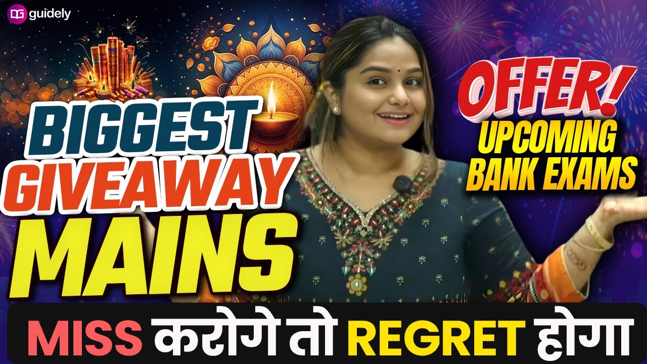 🎁 Biggest Diwali Giveaways 🔥Free & Special Offers for Bank Exam 2025, SBI/ IBPS CLERK MAINS/ RRB PO 