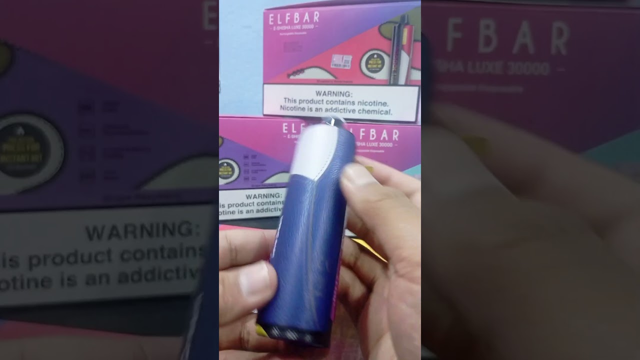 Buy Elfbar E-Shisha Luxe 30000 in Nepal. Discount Vape Nepal, Chabahil, Kathmandu. 9765972927