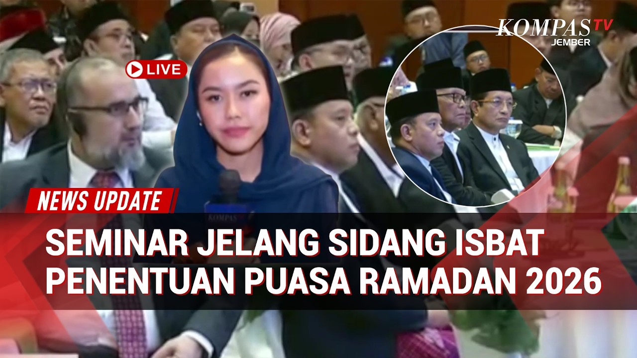 Terkini! Seminar Jelang Sidang Isbat Awal Ramadan 2026, Hilal Masih di Bawah Ufuk?