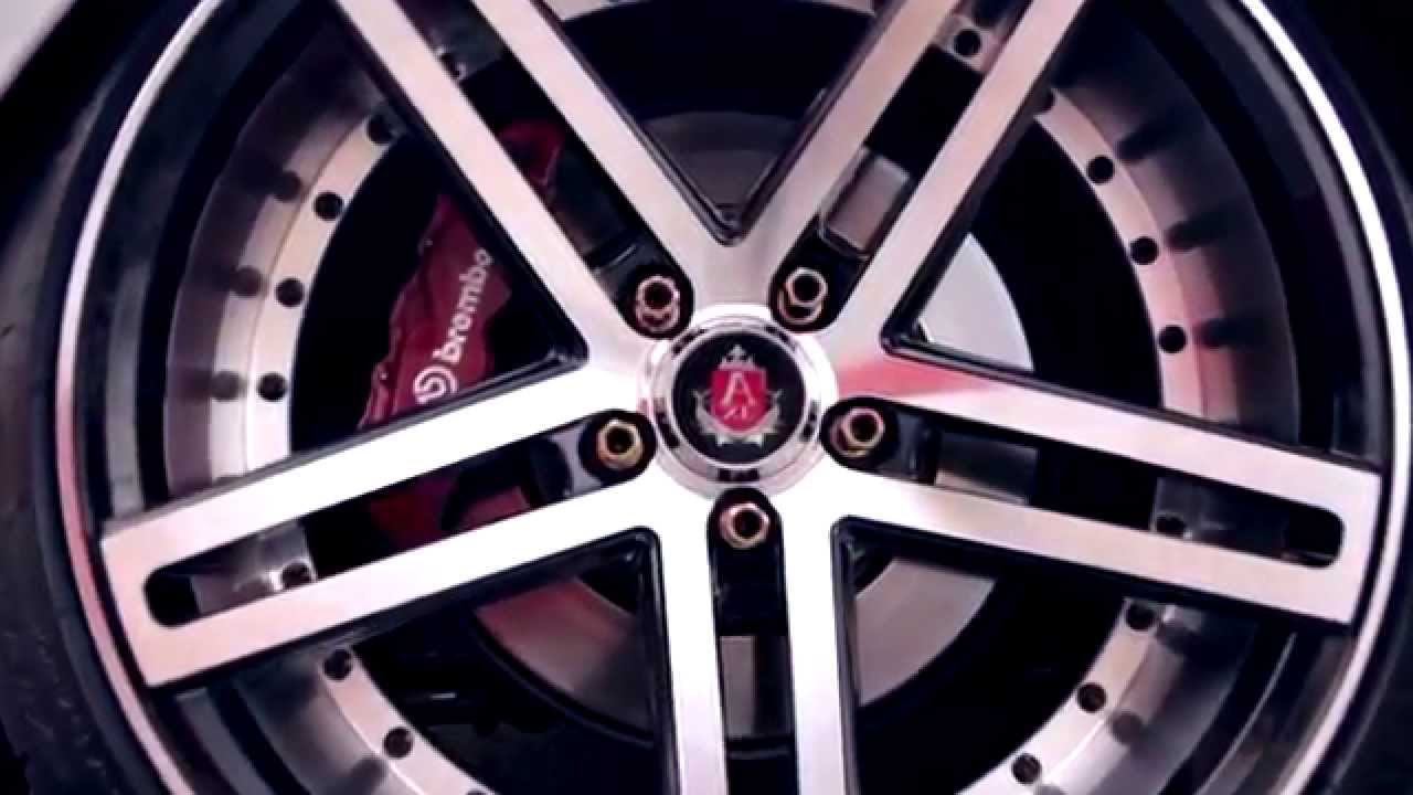 Axe Wheels Genesis Axe EX20 Black Polished Concave Alloy Wheel