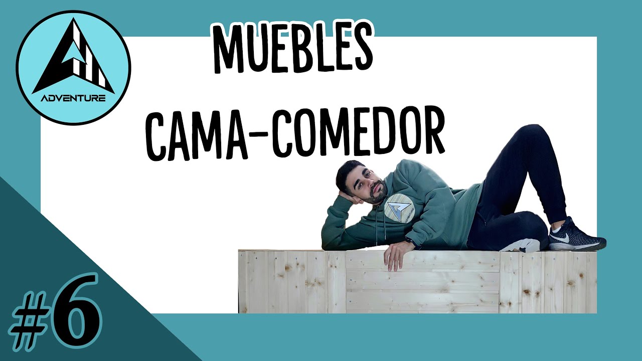 #6 ASI SERÁ NUESTRA CAMA COMEDOR 🙌 mueble camper - camperizacion furgoneta 🚐