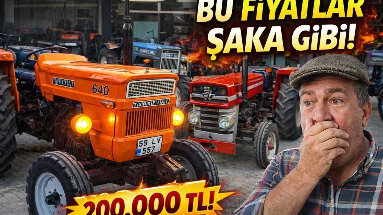 PARANI ÇÖPE ATMA! 200.000 TL'ye Efsane Traktör! Türk Fiat 640, MF 135 Hâlâ Tarlada!
