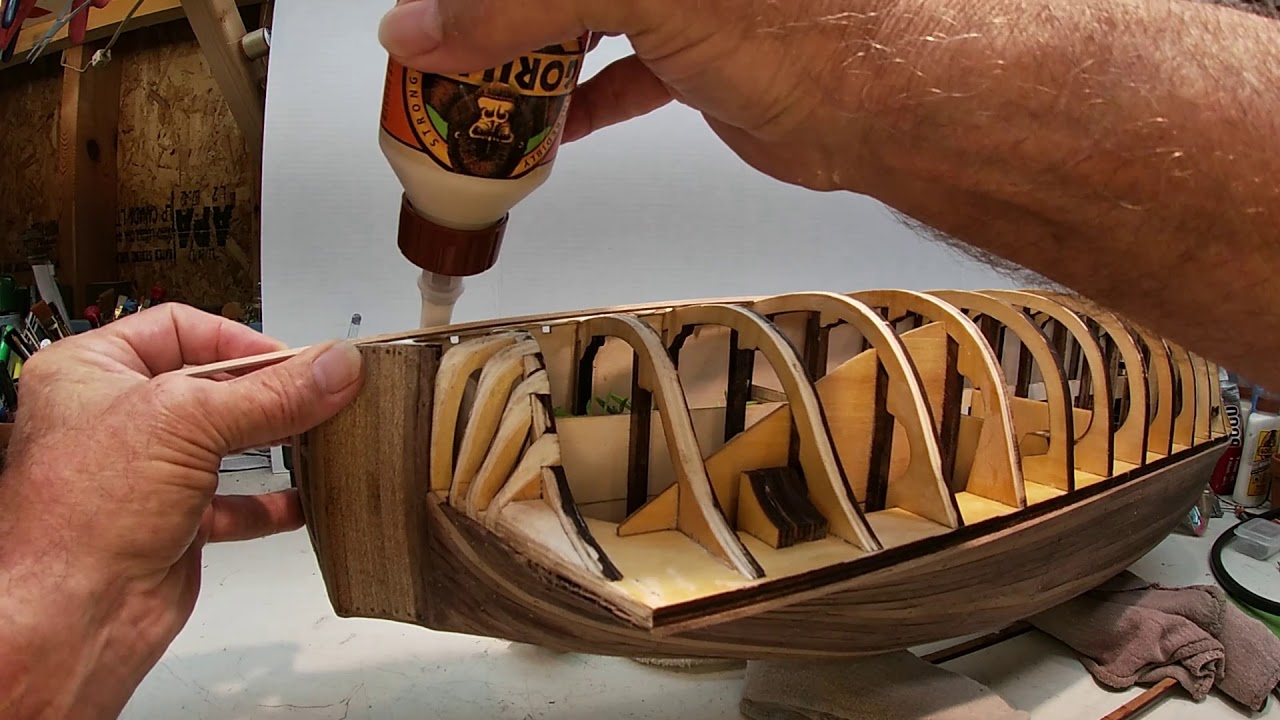 HMS Bounty build part 12