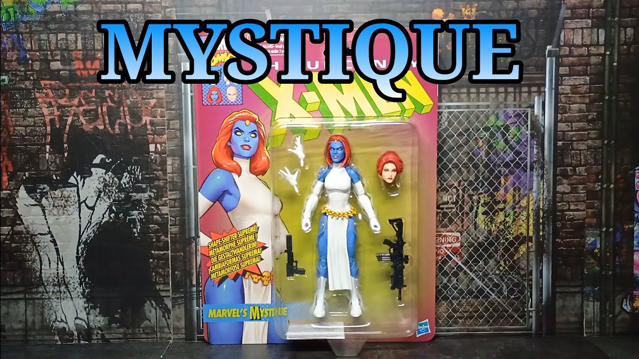 MARVEL LEGENDS MYSTIQUE RETRO CARD REVIEW