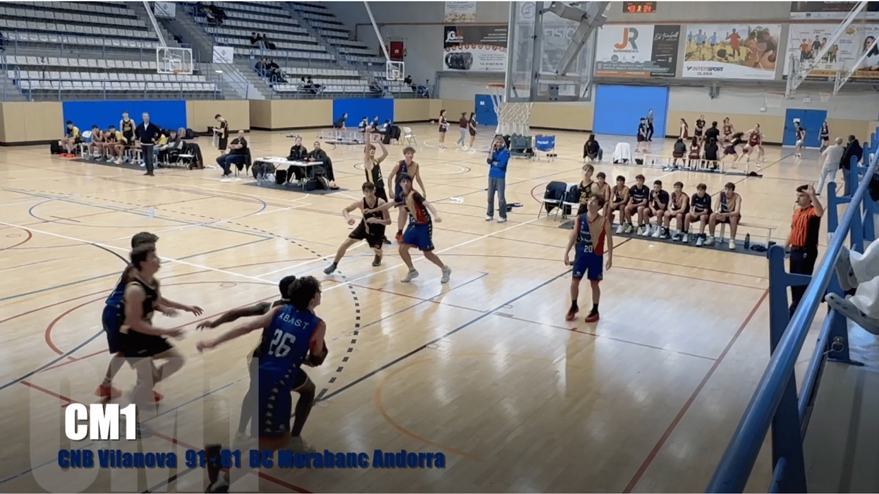 CM1 CNB Vilanova  91 - 81 BC Morabanc Andorra