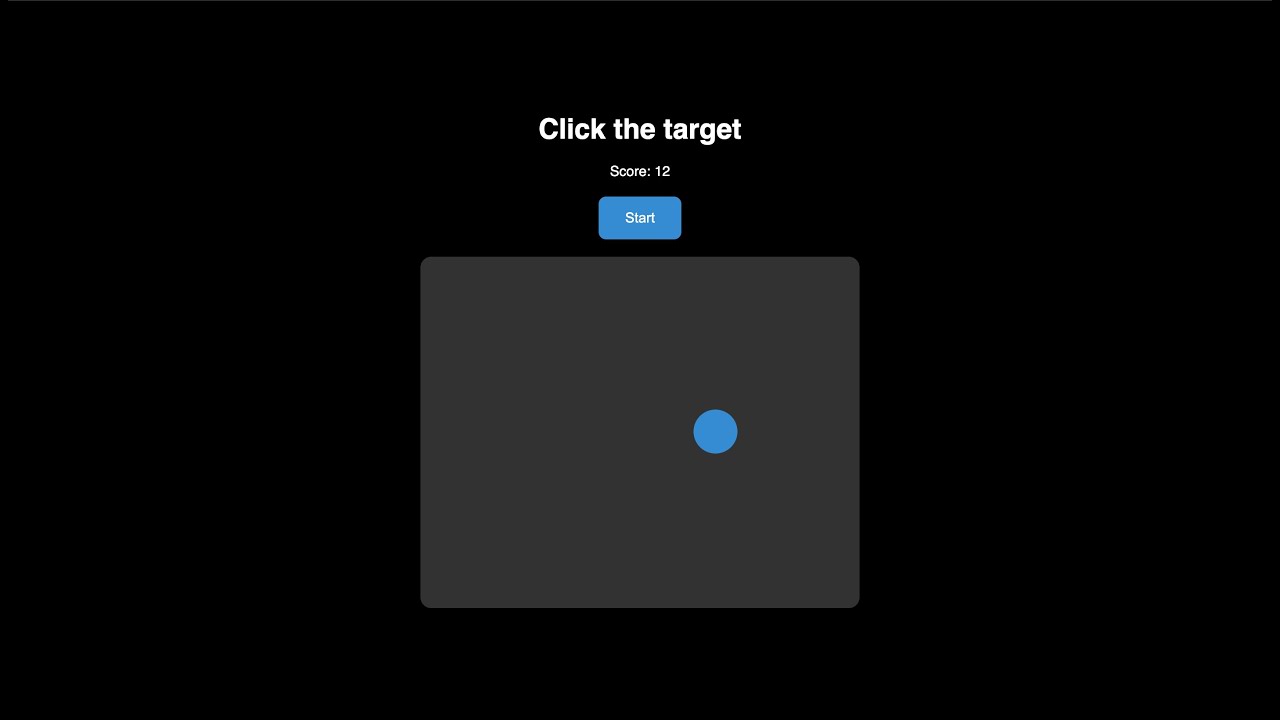 Click the Target Game
