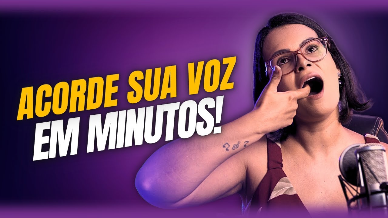 Como aquecer a voz de Manhã? 5 exercícios que Funcionam!